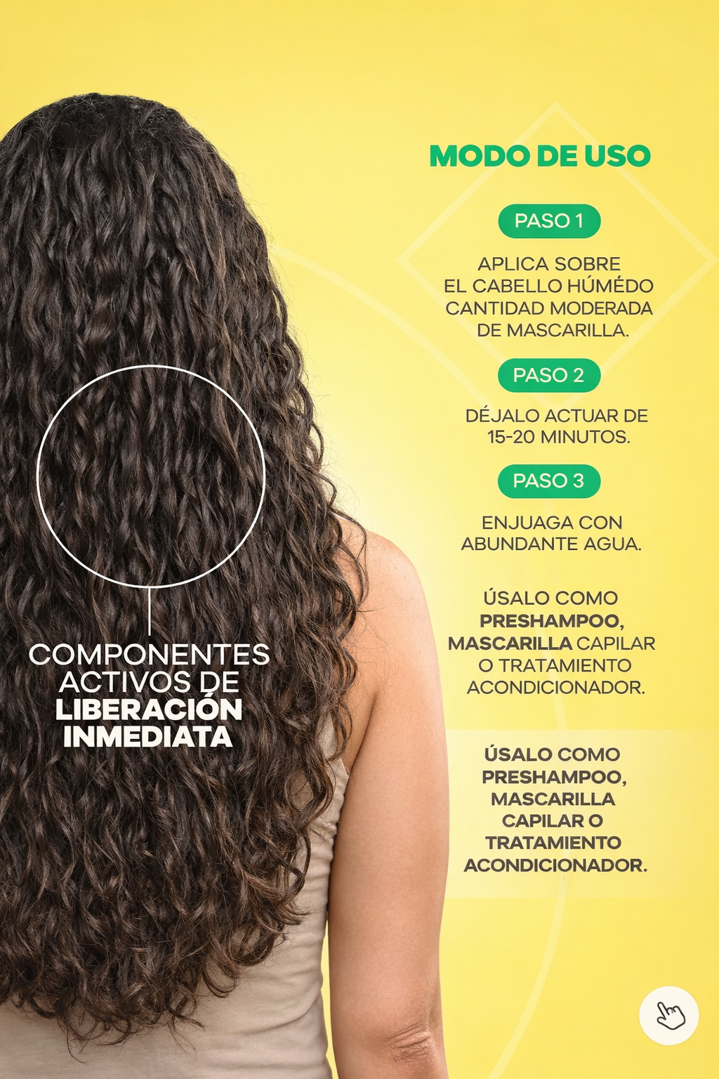 Bite Me de Banano – Tratamiento Capilar 3 en 1 Hidro-Reparador