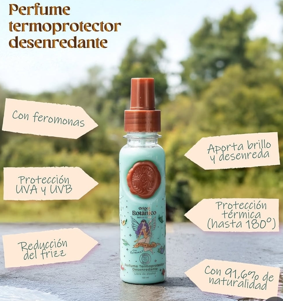Perfume termoprotector Azul desenredante 120ml