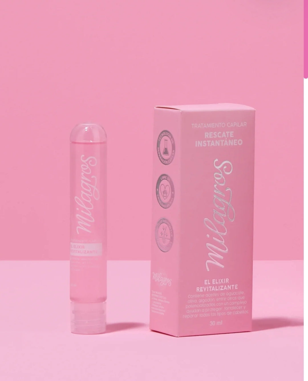 Tratamiento Capilar Rescate Instantáneo El Elixir Revitalizante