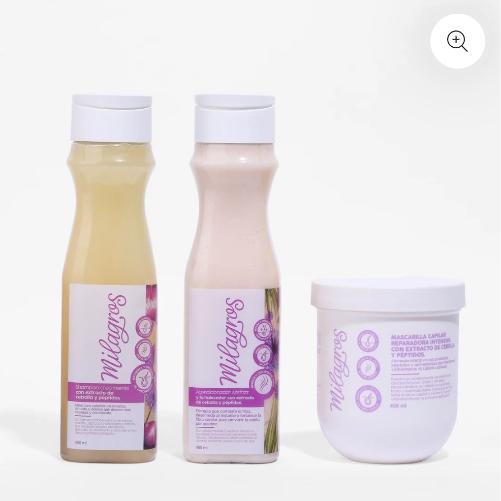 Kit Cebolla – Crecimiento y Control del Frizz