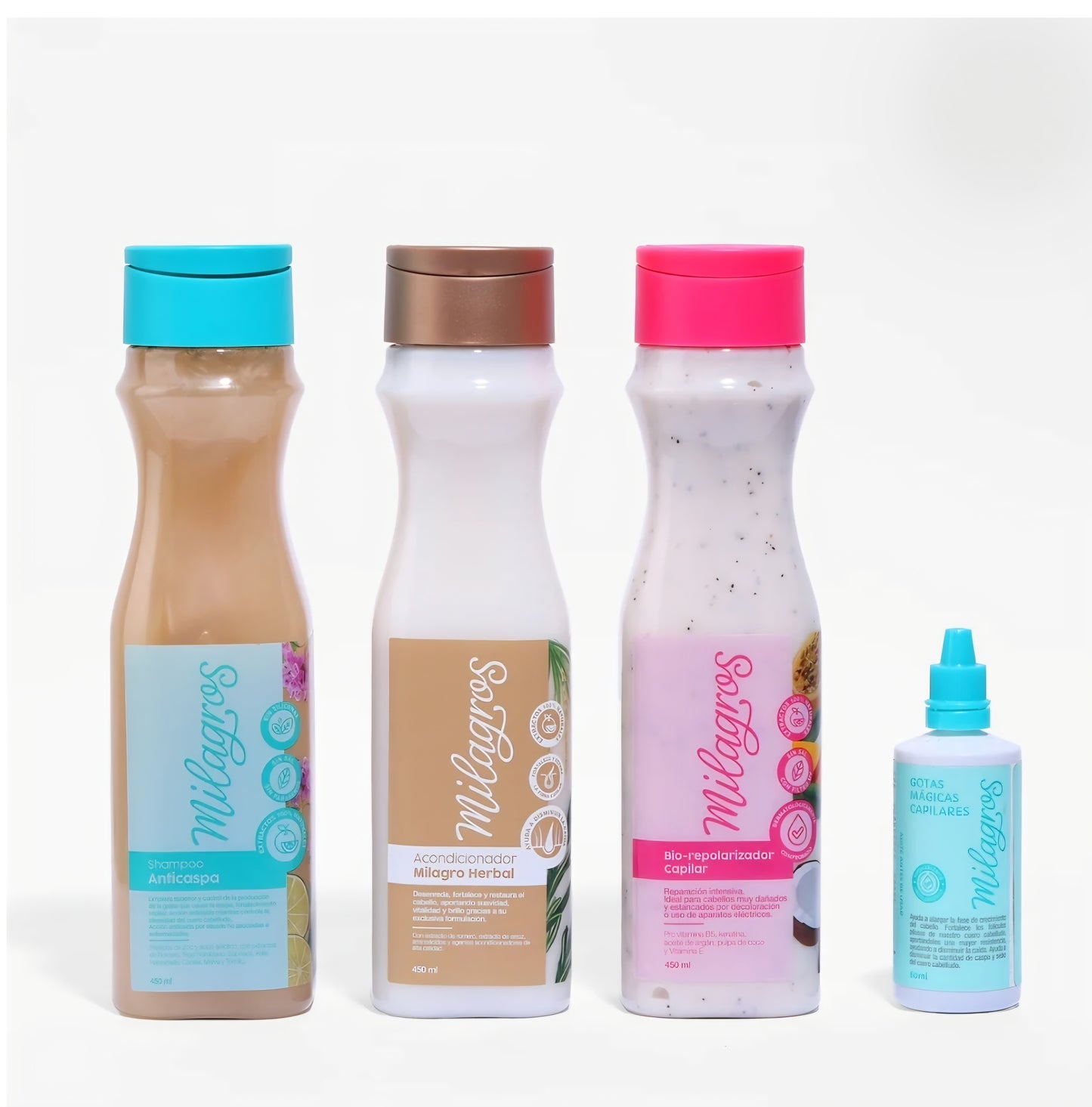 Kit Anticaspa y Anticaída Milagros – Limpieza, Control y Crecimiento