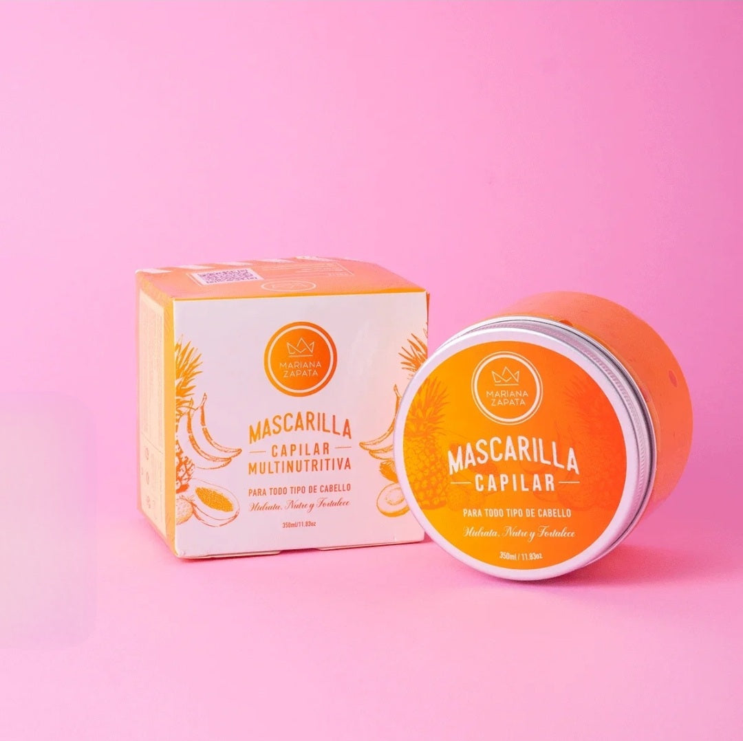 Mascarilla Capilar Nutritiva Mariana Zapata – Nutrición profunda y brillo