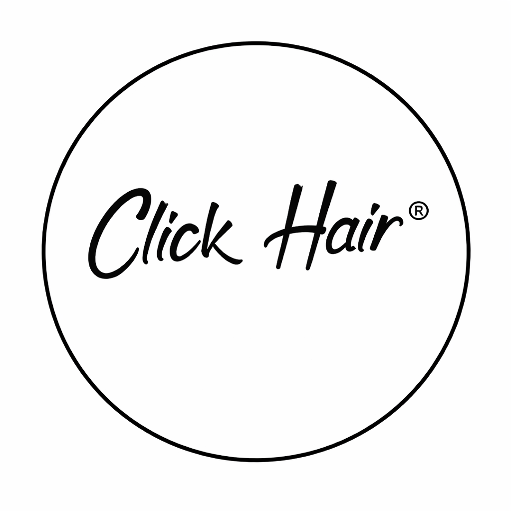 Logo Click Hair original marca premium de cuidado capilar a base de miel en Puerto Rico y Estados Unidos