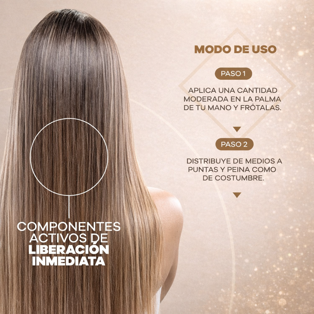 B8 Óleo Capilar Multifuncional La Poción+ – Reparación, Brillo y Control de Frizz