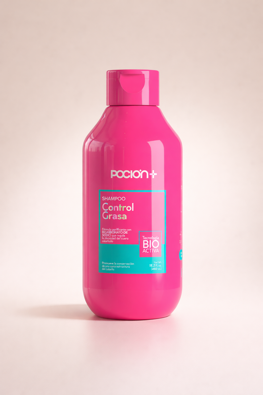 Shampoo Control Grasa La Poción+ – Limpieza Profunda y Equilibrio del Cuero Cabelludo