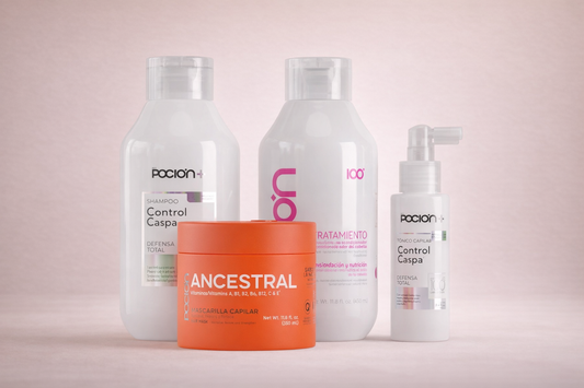 Kit Control Caspa y Reparación Capilar – Anticaspa, Hidratación y Brillo | La Poción