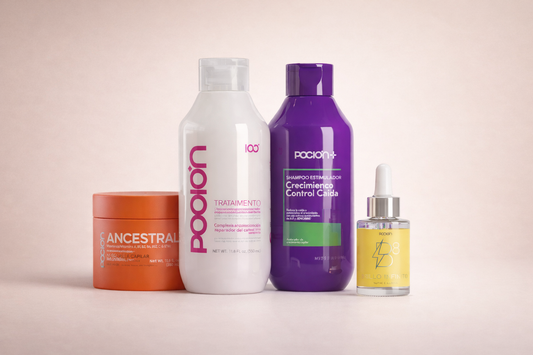 Kit Greeicy Reparación y Crecimiento Capilar – Rutina Completa Anticaída y Nutrición | La Poción