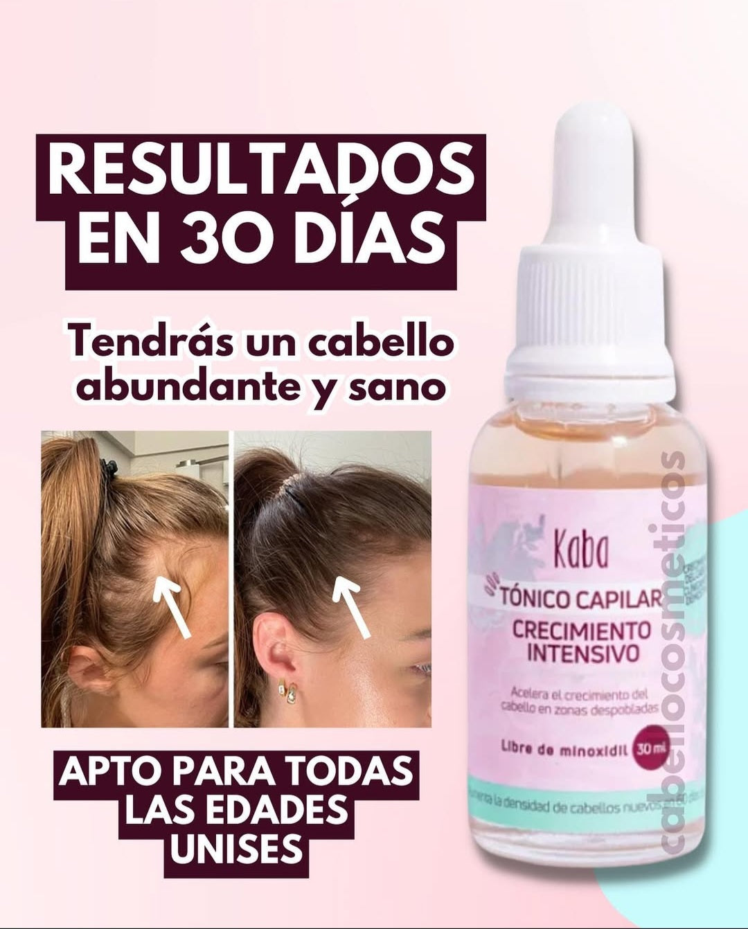 Tonico Capilar de Crecimiento Intensivo Kaba
