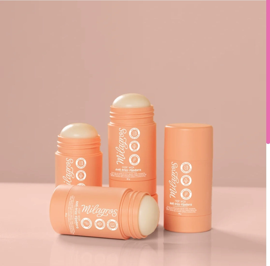 Hair Wax Stick Milagros – Cera Fijadora Anti-Frizz