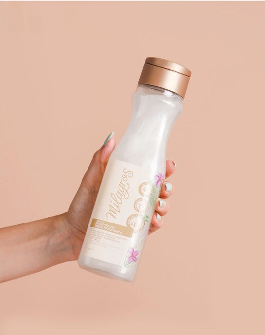 Shampoo de Arroz con Ácido Hialurónico Milagros – Hidratación y Fuerza