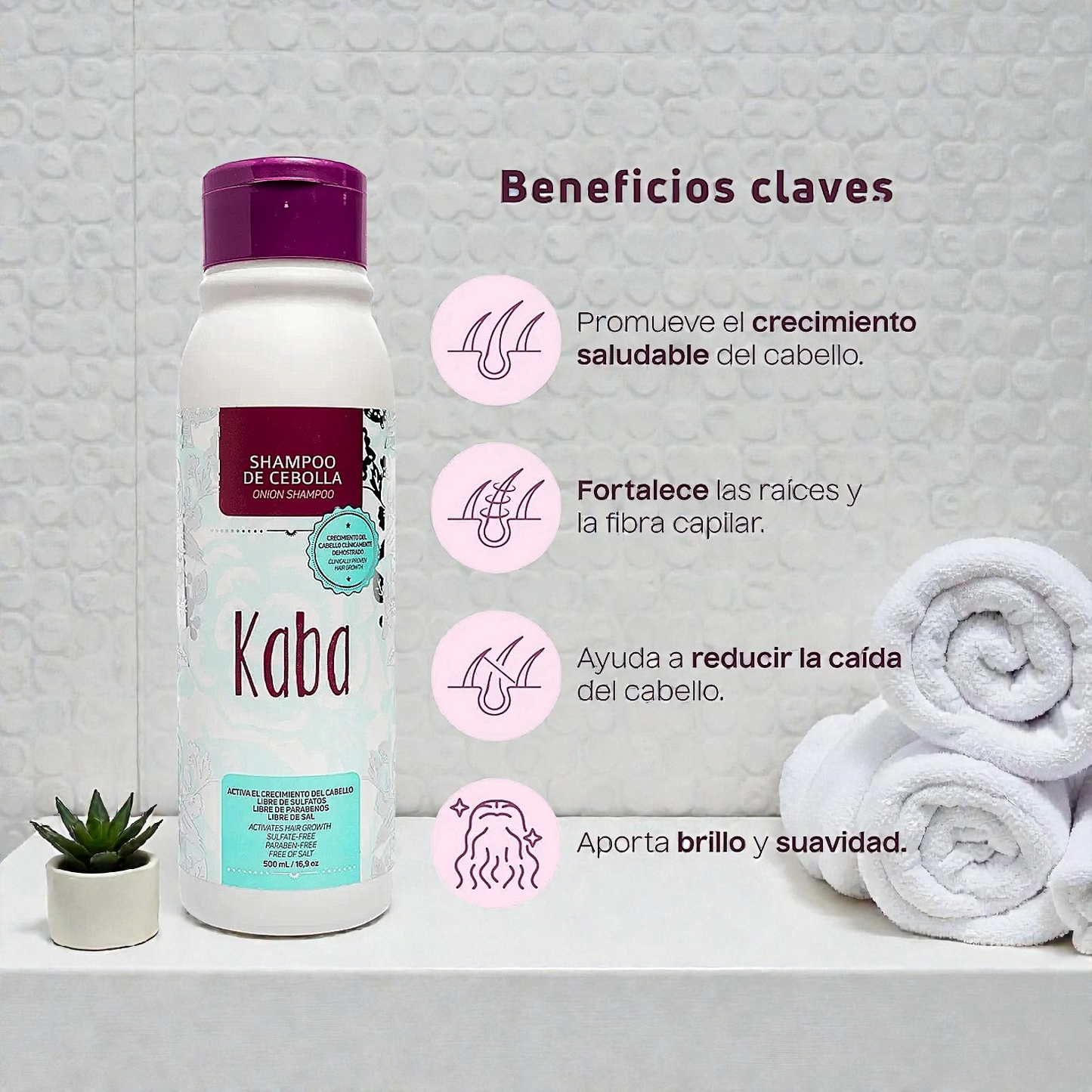 Shampoo de Cebolla Kaba – Fortalecimiento y Limpieza Profunda