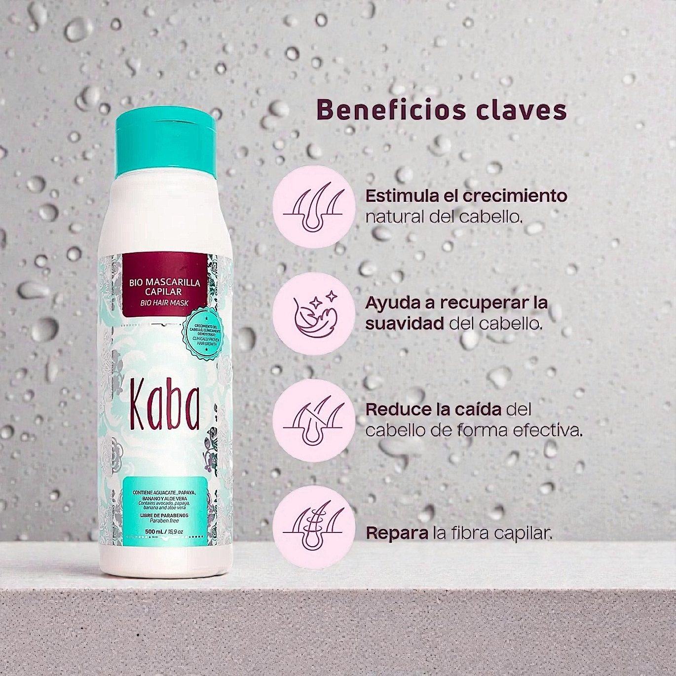 Bio Mascarilla Capilar Kaba – Nutrición y Fortalecimiento