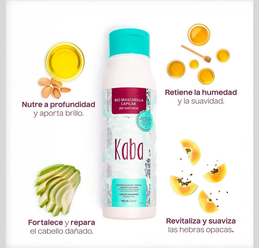 Bio Mascarilla Capilar Kaba – Nutrición y Fortalecimiento
