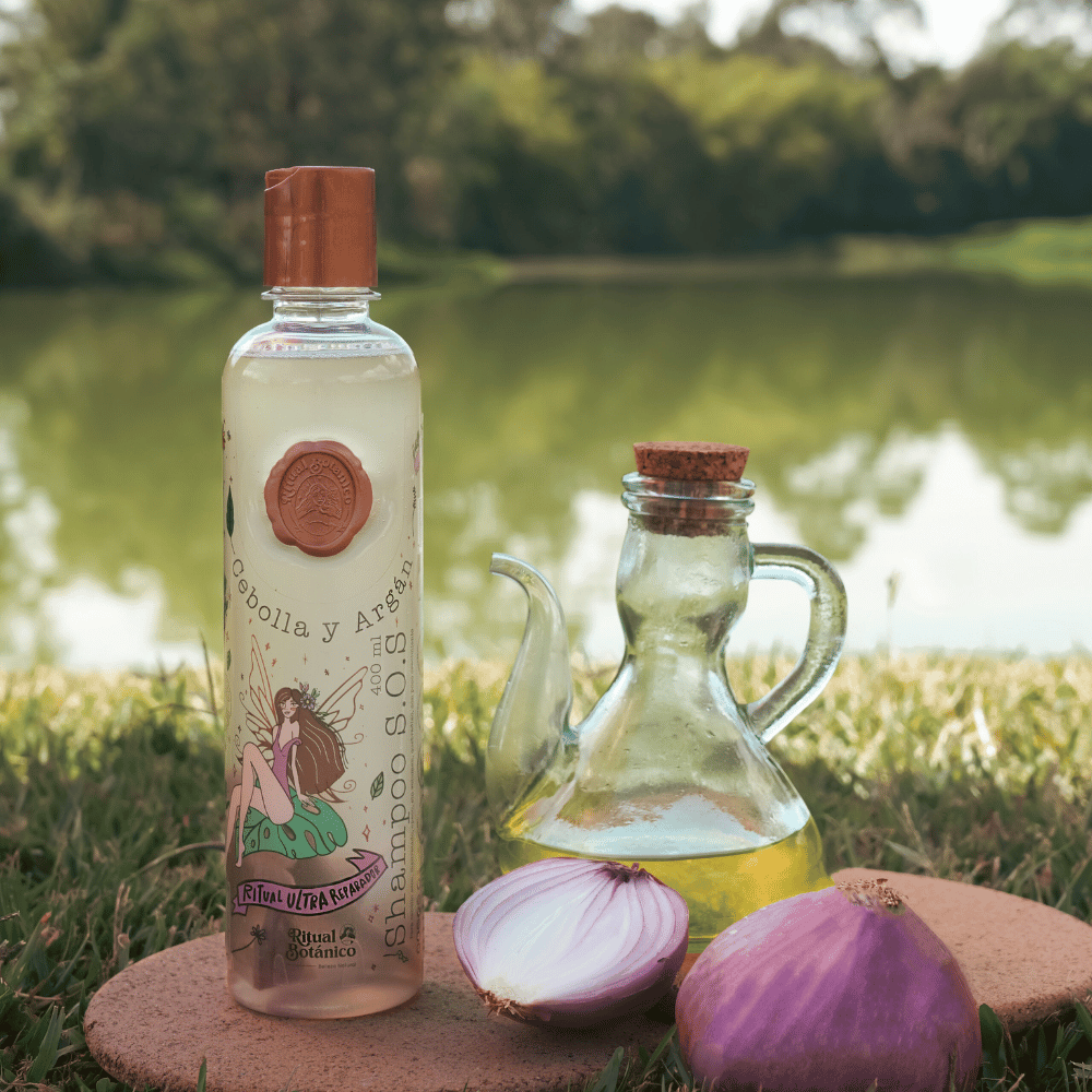 Shampoo SOS de Cebolla y Argan 400ml Ritual Botánico