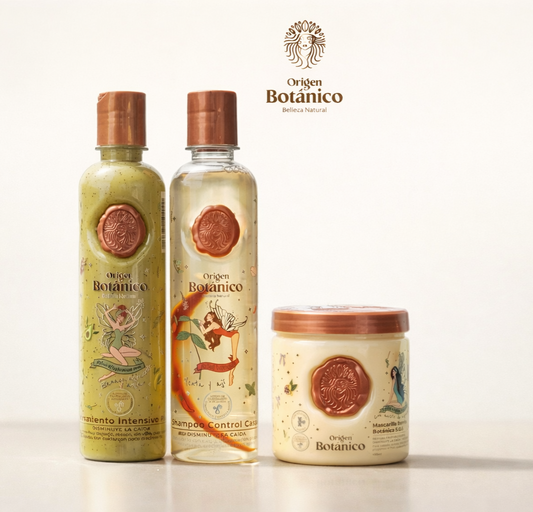 Kit Control Caspa Origen Botánico | Limpieza, Reparación y Fortalecimiento Capilar