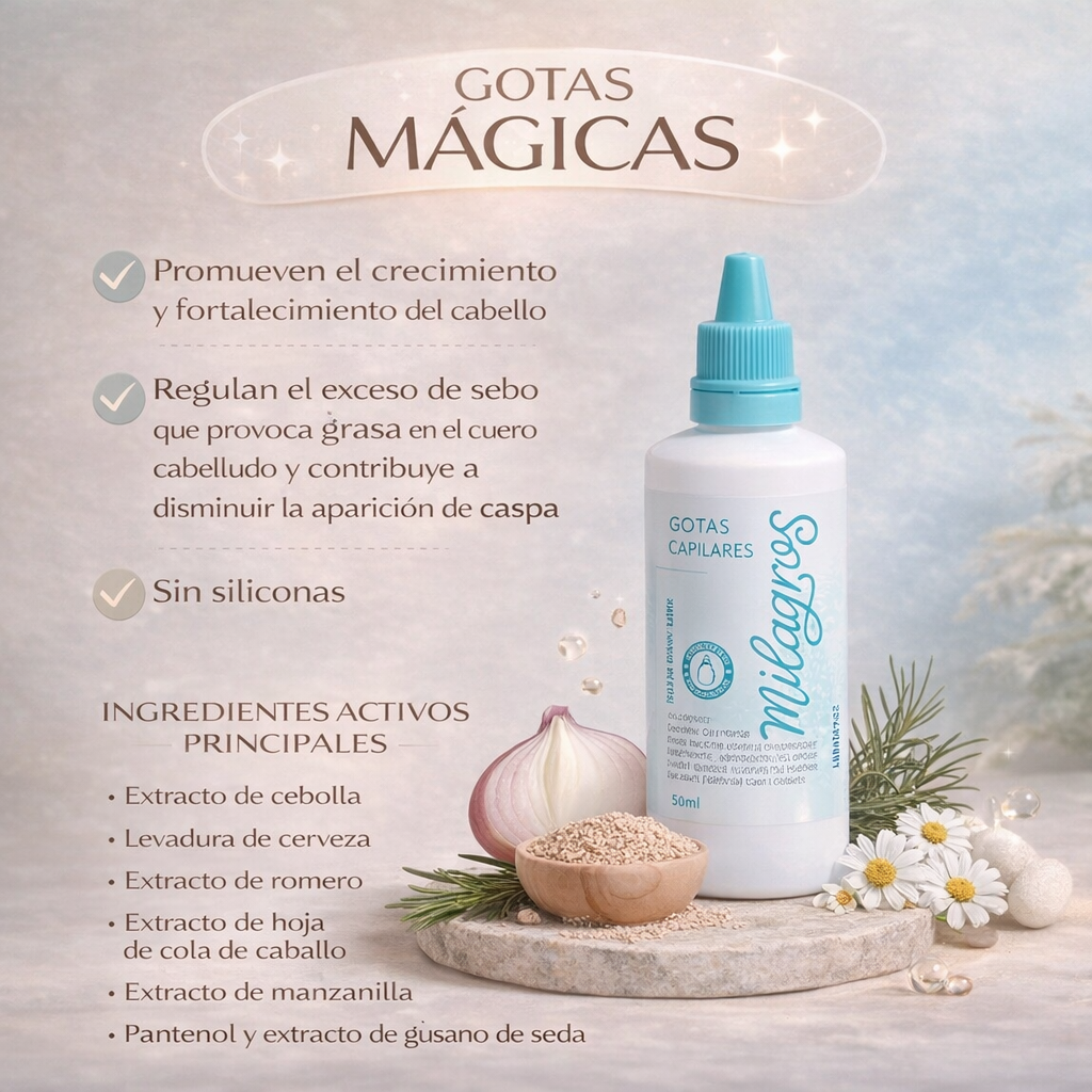 Kit Control Caspa, Reparación y Fortalecimiento | Milagros